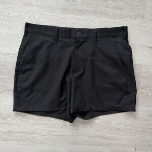 PING SensorCool Golf Shorts Men's Size 32 Black Performance Flat Front EUC